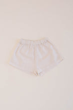 Load image into Gallery viewer, BOX LINEN SHORT, EGG NOG