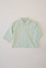 Load image into Gallery viewer, BOX BUTTON UP TOP, CELADON