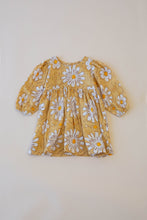 Load image into Gallery viewer, BABYDOLL DRESS, YELLOW FLORAL