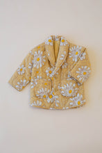 Load image into Gallery viewer, SHAWL COLLAR JACKET, YELLOW FLORAL