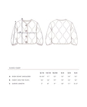 Load image into Gallery viewer, QUILTED LINER JACKET, RAW SIENNA