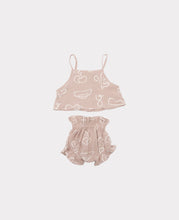 Load image into Gallery viewer, TANK & HIGH WAISTED BLOOMERS SET, PEACH WHIP
