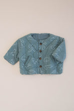 Load image into Gallery viewer, BOXY QUILTED JACKET, TRELLIS
