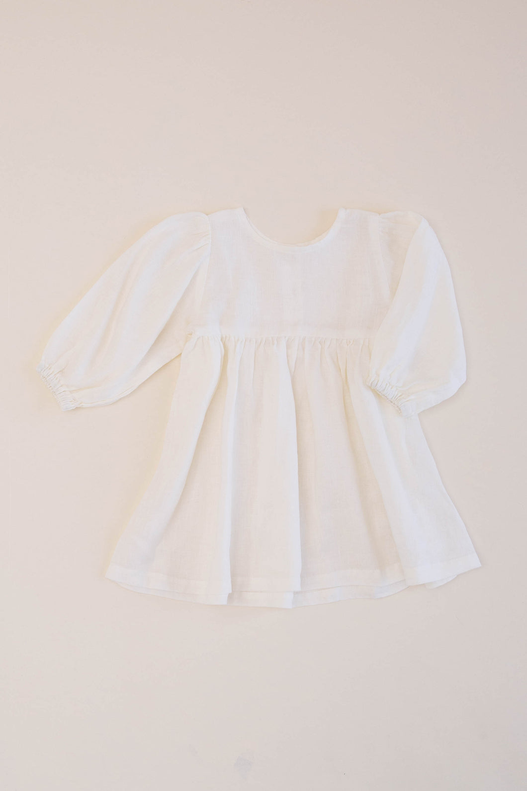 BABYDOLL DRESS, EGG NOG