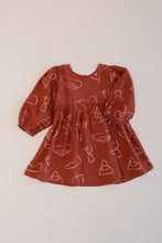Load image into Gallery viewer, BABYDOLL DRESS, RAW SIENNA
