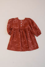 Load image into Gallery viewer, BABYDOLL DRESS, RAW SIENNA
