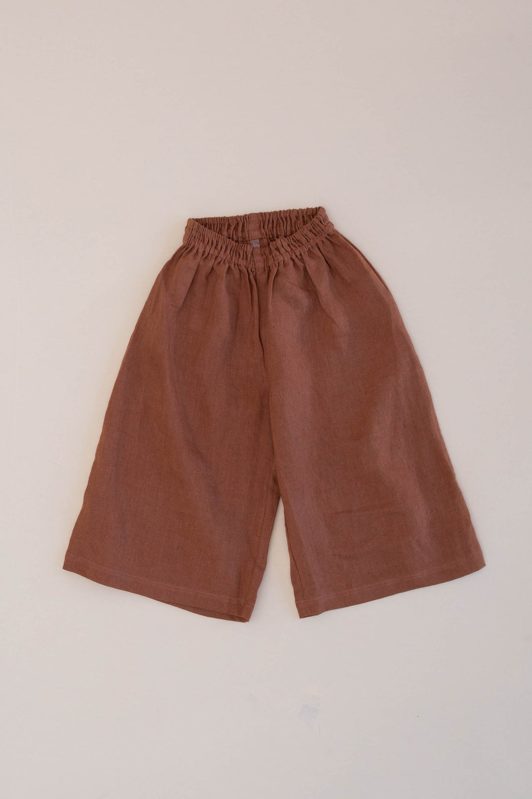 WIDE LEG PANTS, RUST