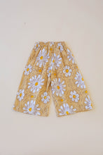 Load image into Gallery viewer, WIDE LEG PANTS, YELLOW FLORAL
