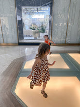 Load image into Gallery viewer, LAURA DRESS, RUST CHECK
