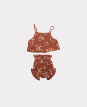 Load image into Gallery viewer, TANK &amp; HIGH WAISTED BLOOMERS SET, RAW SIENNA
